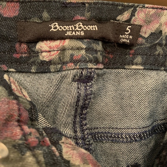 Boom Boom Jeans with flower print - Picture 4 of 7